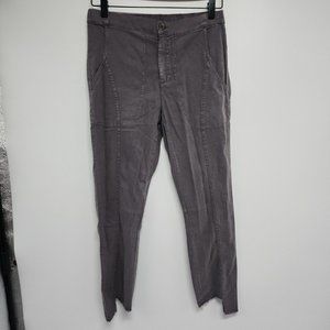 NEW XCVI Size Xmall gray lyocell blend Pants Womens raw hem